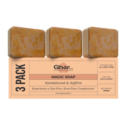 Magic Soap (Sandal Wood and Saffron Soap)