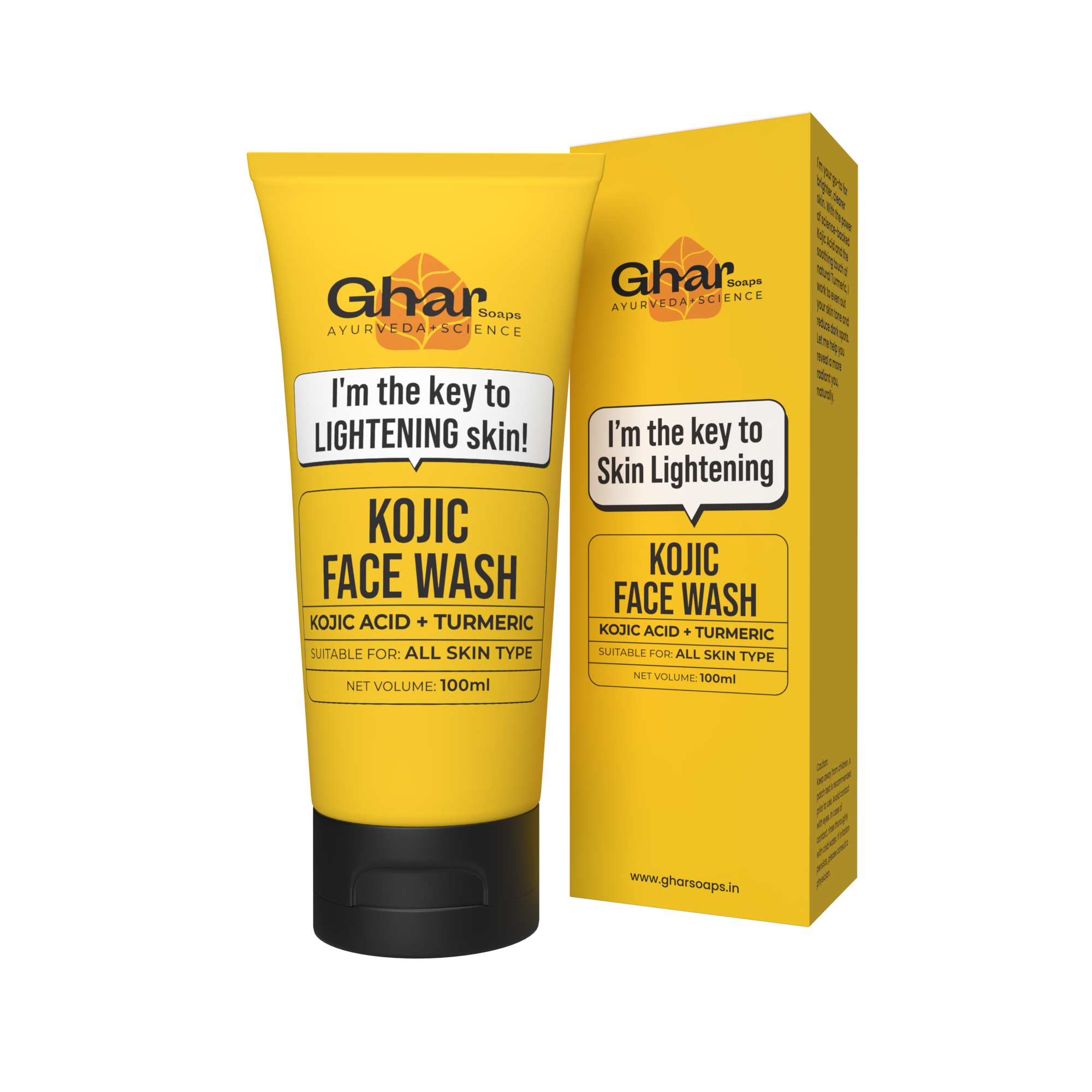 Kojic Acid & Turmeric Face Wash