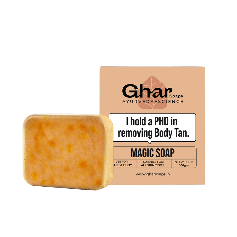 Magic Soap (Sandal Wood and Saffron Soap)