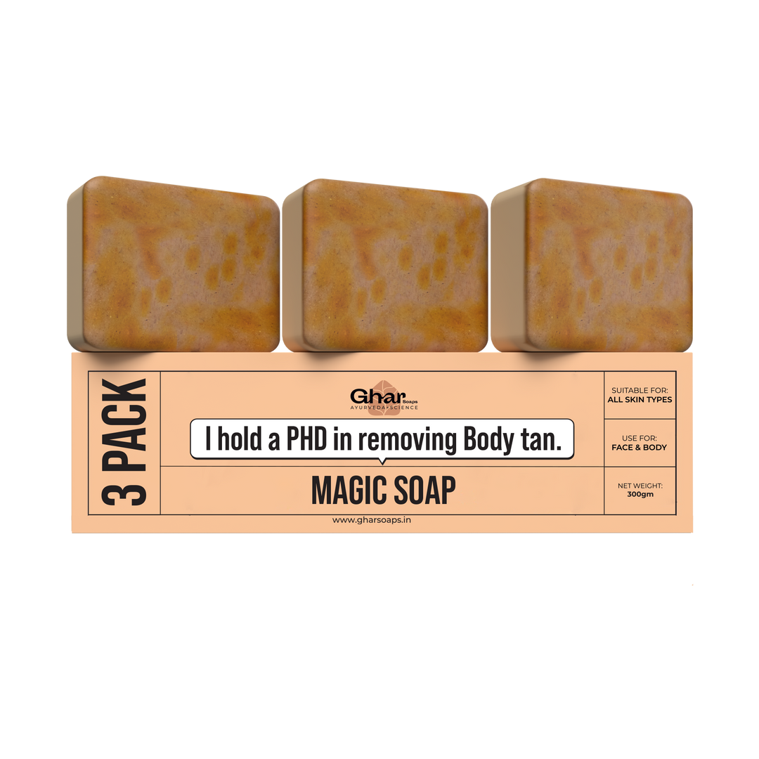 Magic Soap (Sandal Wood and Saffron Soap)