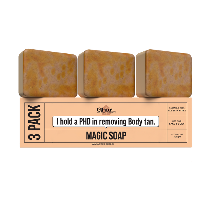 Magic Soap (Sandal Wood and Saffron Soap)