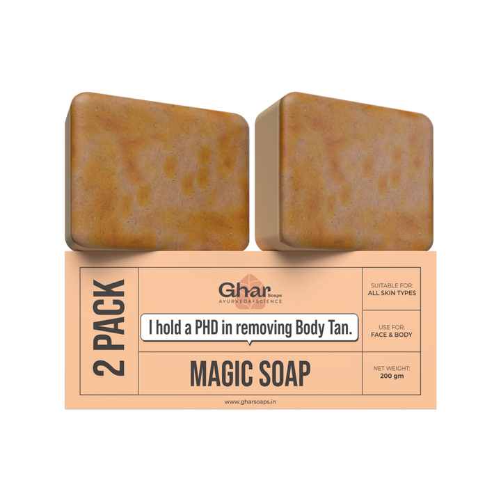 Magic Soap (Sandal Wood and Saffron Soap)