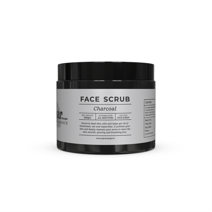 Charcoal Face Scrub